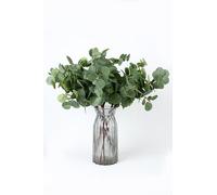 NeoL'artes 6 hojas de eucalipto artificiales flexibles de 26 pulgadas, ramas de hojas sintéticas, eucalipto de seda falsa para primavera, verano, festival, decoración del hogar