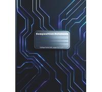 NeoLux Composition Notebook: A Futuristic 8.5" x 11" Executive Journal with Carbon Fiber Texture, Chrome Accents & Titanium Plate Design - Perfect for Creators, Innovators, and Tech Visionaries