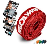 NEOLYMP Bandas elasticas Fitness + Libro electrónico con más de 100 Ejercicios - Cintas elasticas musculacion Bandas de resistenciacinta Elastica Fitness Banda Elastica Fitness
