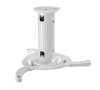 Neomounts - BEAMER-C80WHITE Soporte de techo para proyector - alt. 13-20 cm - movimiento completo