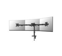 Neomounts Brazo para monitor DS60-600BL3 para tres monitores de hasta 27 pulgadas