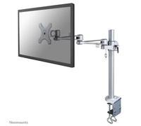 KIT NEWSTAR de montaje - Brazo articulado - Sujeción por pinza para escritorio - Para pantalla LCD - Inclinación y rotación - Negro
