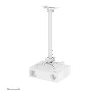 Neomounts CL25-550WH1 Soporte de techo para proyector - alt. 74,5-114,5 cm - fácil montaje - movimiento completo