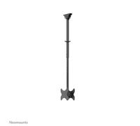 Neomounts - CL35-340BL22 Soporte de techo para doble monitor/TV 23-42"" - alt. 106-156 cm