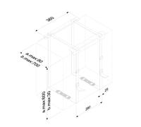 Neomounts - CPU-D025BLACK Soporte para CPU - máx 20 kg - universal