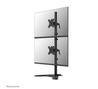 Neomounts DS45-600BL2V Soporte de monitor doble 10-32"