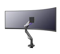 Neomounts DS70-256BL1 - Brazo para Monitor Gaming (24-57") | Muelle neumático, Topfix, parada de 180°