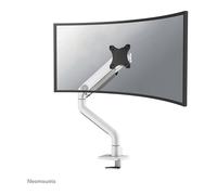 Neomounts DS70S-950WH1 Brazo de Monitor de Mesa de Resorte de Gas para Pantallas de 17 a 49 pulgadas con Montaje VESA 100x100 mm y Capacidad de 18 kg, Color Blanco