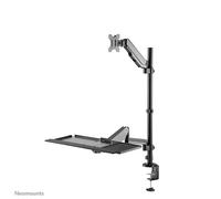 Neomounts - DS90-325BL1 Soporte de sobremesa para puesto de trabajo de pie/sentado 17-32"" - resorte de gas
