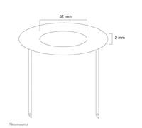 Neomounts - FPMA-CRB5 Cubierta para techo - diá. 52 mm