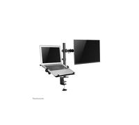 Neomounts FPMA-D550NOTEBOOK Brazo de soporte para 1 pantalla con soporte para portátil, de 10 a 32 pulgadas