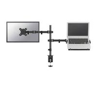 Neomounts FPMA-D550NOTEBOOK Escritorio Montaje Dual Girar Soporte Bandeja Negro