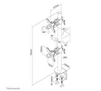 Newstar Soporte de escritorio para monitor ( FPMA-D700DV )