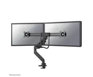 Neomounts Neomounts DS75-450BL2 Soporte para pantalla doble de 17-32" Brazo doble para monitor con muelle de gas para pantallas de 17-32 pulgadas con gran
