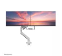 Neomounts Neomounts DS75-450WH2 Monitorarm 17-32" Brazo doble para monitor con muelle de gas en color blanco para dos pantallas de 17-32 pulgadas, ideal para