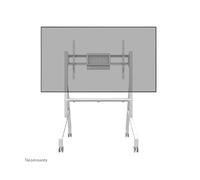Neomounts Neomounts FL50-525WH1 soporte de suelo con ruedas Soporte de suelo versátil y móvil ideal para pantallas grandes de 55 a 86 pulgadas