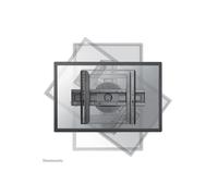 Neomounts Neomounts LED-WR100BLACK soporte de pared Soporte de pared fijo con una función de rotación de 360° para pantallas planas de hasta 75''