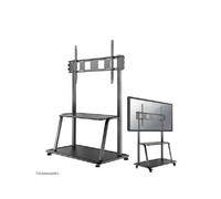 Neomounts Neomounts NS-M4000BLACK soporte de suelo móvil Soporte de pantalla plana robusto y móvil, apto para pantallas de 60 a 105 pulgadas
