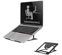 Neomounts NSLS085BLACK Soporte para portátil 10-17" - plegable - compacto - universal