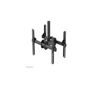 Soporte de techo NEWSTAR NM-C440DBLACK para pantalla plana - Negro - 2 pantallas LCD - Inclinable - Hasta 400 x 400 mm