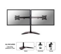 Neomounts nm-d335dblack soporte de escritorio doble inclinación/giro