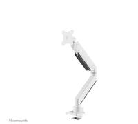 Neomounts - NM-D775WHITEPLUS Brazo de monitor 10-49"" - resorte de gas - Topfix - Tope-a-180°