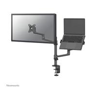 Neomounts DS20-425BL2 - soporte de escritorio totalmente móvil para pantallas de 17-27" y portátiles de 11,6-17,3" - negro