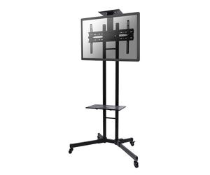 Neomounts Soporte móvil Plasma-M1700E Soporte móvil altura regulable con ruedas para montar sus pantallas planas
