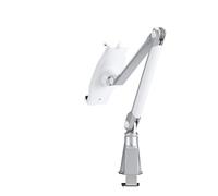 Neomounts - tableta-D100SILVER Soporte para tablet con abrazadera para escritorio 4.7-12.9"" - universal - movimiento completo