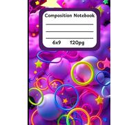 Neon Hoops & Starry Skies: Vibrant Purple Cloud Lined Notebook - 120 Page Creative Journal for Writing, Notes, and Ideas