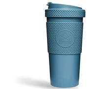 Neon Kactus Taza de Cafe | Vaso Térmico de 20oz Para Llevar | Taza de Silicona Reutilizable | Aislado con Doble Pared Termica Para Mantener Tus Bebidas Frías y Calientes | Super Sonic