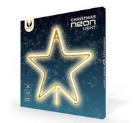Neon LED CHRISTMAS PENTASTAR Batería + USB para Siempre Luz