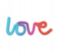 Neón LED RGB Digital LOVE FLRN01 + Control Remoto, Luz Eterna