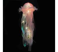Neon Medusa Glow - Vibrante Cnidarian Bulb | Ambience Lantern for Marine Style Ornament, Event Ornamentation, Present, Sea Creature Adornment, Aura Bedlamp, Space Extra for Table