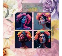 Neon Peony Queens: A Paint by Numbers Collection: Ein faszinierendes Malen-nach-Zahlen-Buch mit leuchtenden Frauenporträts und neonfarbenen ... A Paint by Numbers Portrait Collection)