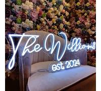 Neon Personalizado, Letrero LED Neon Personalizado, Cumpleaños, Aniversarios, Fiestas, Bares, Logotipo de la Empresa, Luz de Neón Para Sala de Juegos, Dormitorio, Decoración del Hogar