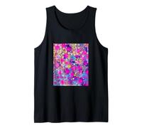 Neon Pulse Symphony, Arte Abstracto Camiseta sin Mangas
