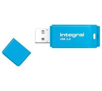 Neón USB 3.0 Flash Drive, 128GB Azul - INFD128GBNEONB3.0