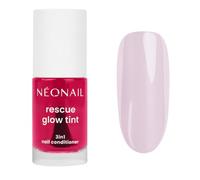 NÉONAIL Esmalte Tratamiento 3 en 1 - Reparación, Fortalecimiento y Color - Rescue Glow Tint 3in1 Nail Conditioner - Pintauñas Regenerador - Glazed Strawberry - 7,2 ml