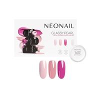 NÉONAIL Glassy Pearl Collection Set - Pintauñas Semipermanentes - Glassy Pearl Effect - Esmaltes Semipermanentes Para Uñas - Kit Manicura Semipermanente - Polvo Uñas Efecto Perlado - Efecto Glaseado