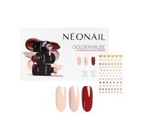 NÉONAIL Golden Muse Collection Set - Pintauñas Semipermanentes - Pegatinas Esmalte de Uñas - Kit Uñas - Esmaltes Semipermanentes Para Unas - Calcomanías Autoadhesivas - Nail Art - Manicura y Pedicura