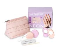NÉONAIL Japanese Manicure Ritual - Kit manicura japonesa con neceser, kit pulido y lima de uñas - cuidado para uñas naturales y brillantes - set manicura para uñas frágiles