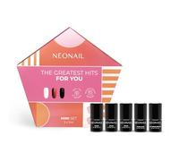 NEONAIL Kit Uñas de Gel The Greatest Hits For You - Esmaltes Semipermanentes para Uñas - Manicura - Nail Art - Colores - Laca De Unas - Esmalte Unas - 5 x 3 ml