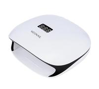 NEONAIL Lámpara Secadora UV Uñas - Lámpara Uñas Semipermanentes - LED 36W/48 LCD Display - Lámpara UV LED Uñas con Temporizadores 10/30/60/99s/Low heat mode/Double power