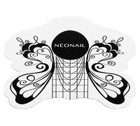 NÉONAIL Moldes Para Alargar Uñas Mariposa - Pegatinas Unas - Uñas Plantillas de Modelado - Extensión de Unas - Nail Art Accesorios - 100 Uds