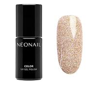 NEONAIL Pintauñas Dorado Holo Vibes Semipermanentes 7,2 ml Esmaltes para uñas con brillo y purpurina para manicura y nail art
