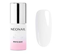 NEONAIL Pintauñas Semipermanentes 7,2 ml Base Coat Semipermanente Baby Boomer White Base Esmaltes Semipermanentes Para Uñas Gel Uñas Manicura Base Esmalte Gel UV Led Laca De Uñas