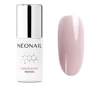 NEONAIL Pintauñas Semipermanentes 7,2 ml Base Coat Semipermanente Cover Base Protein Sand Nude Esmaltes Semipermanentes Para Uñas Gel Uñas Manicura Base Esmalte Gel UV Led Laca De Uñas