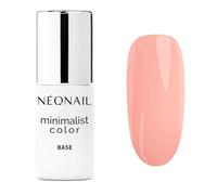 NÉONAIL Pintauñas Semipermanentes 7,2 ml - Base Coat Semipermanente - Minimalist Color Base Peach Tone - Esmaltes Semipermanentes Para Uñas - Gel Uñas - Manicura - Base Esmalte - Gel UV LED