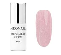 NÉONAIL Pintauñas Semipermanentes 7,2 ml - Base Coat Semipermanente - Minimalist Color Base Shiny Rouge Tone - Esmaltes Semipermanentes Para Uñas - Gel Uñas - Manicura - Base Esmalte - Gel UV LED